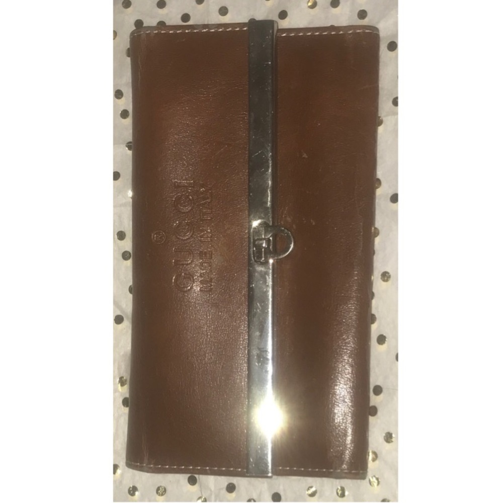 Gucci Vintage leather wallet
